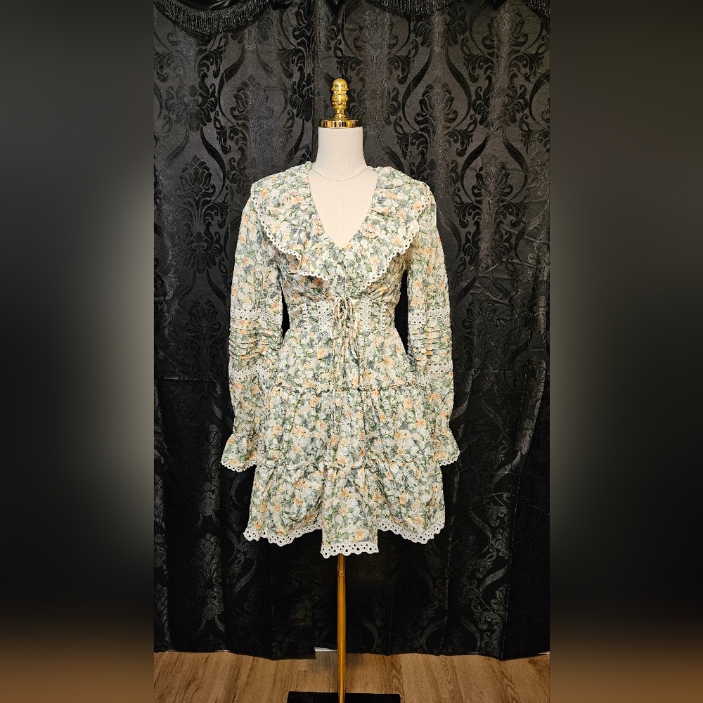 JUST ME Floral Mini Dress